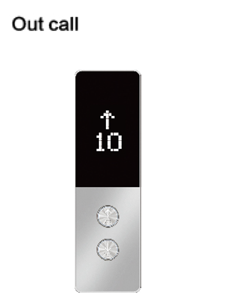 Configuración estándar del elevador de pasajeros MR económico SX-K05 (opcional)